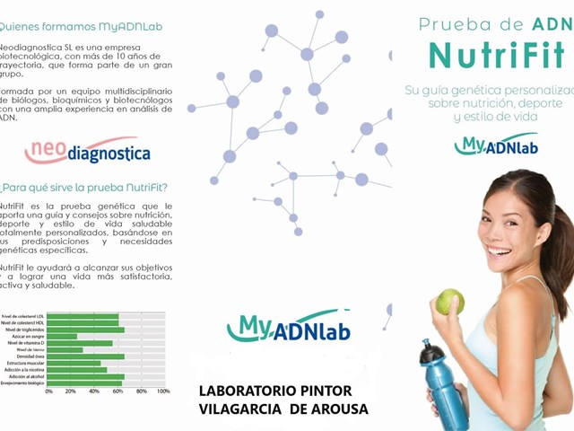NUTRIFIT:  Tu guía genética personalizada sobre NUTRICIÓN, DEPORTE Y ESTILO DE VIDA.